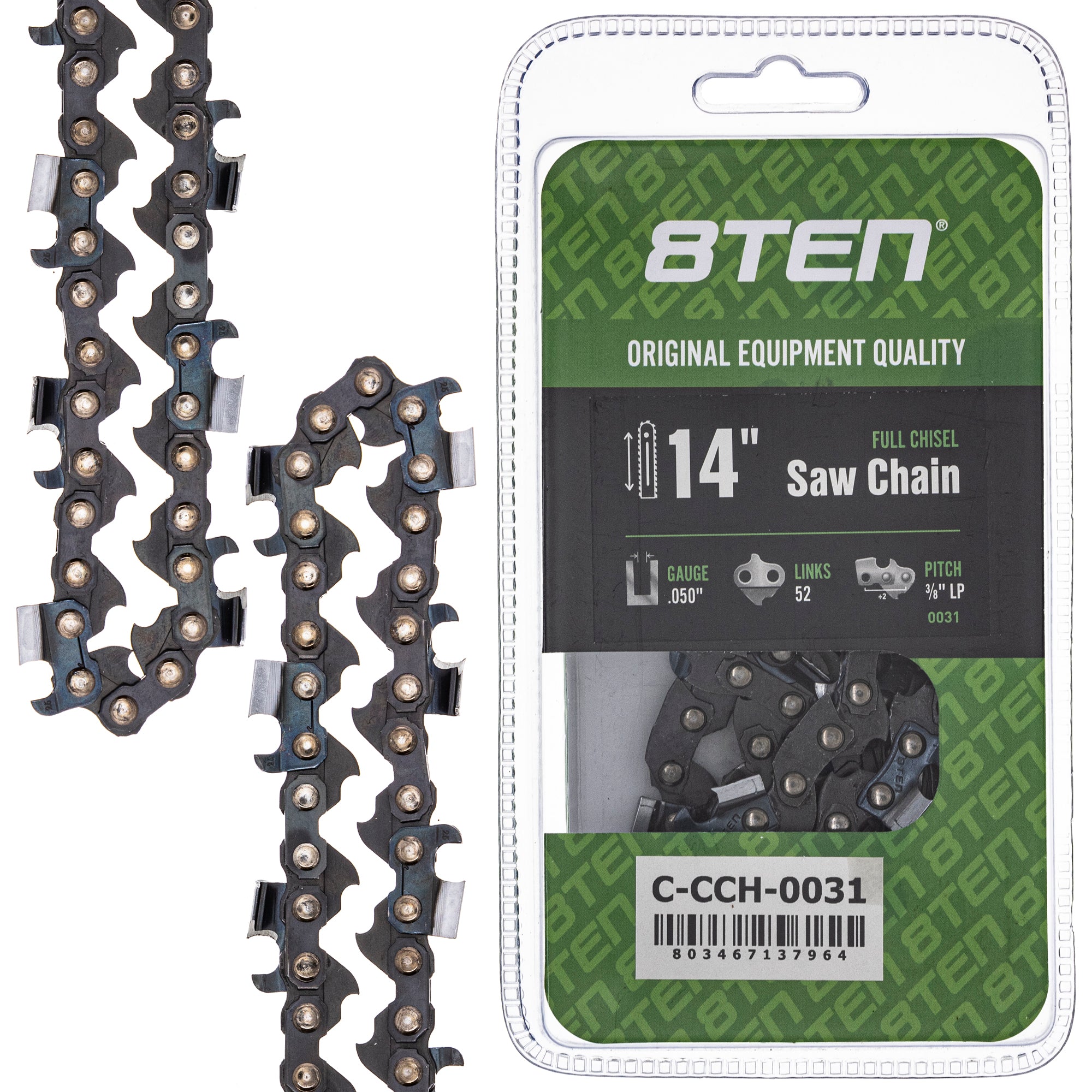 Chainsaw Chain 14 Inch .050 3/8 LP 52DL for zOTHER Stens Oregon Ref. Oregon Husqvarna 8TEN 810-CCC2253H