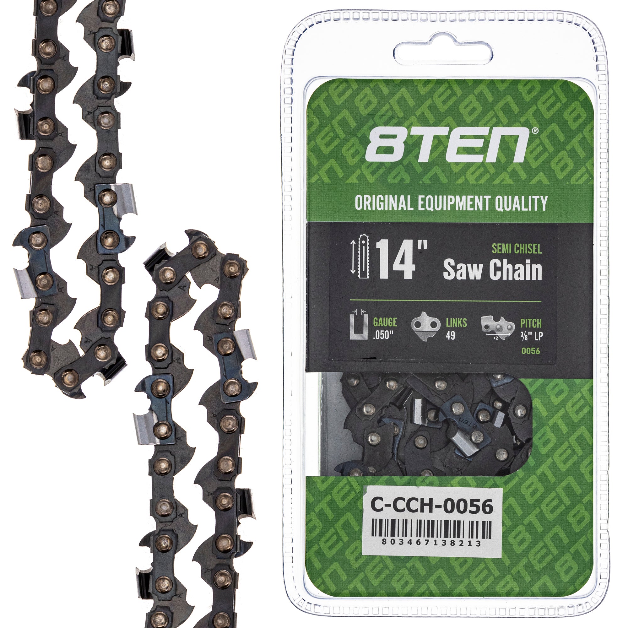 8TEN 810-CCC2278H Chain for zOTHER Lumberjack 6014 54-5724 54-5722