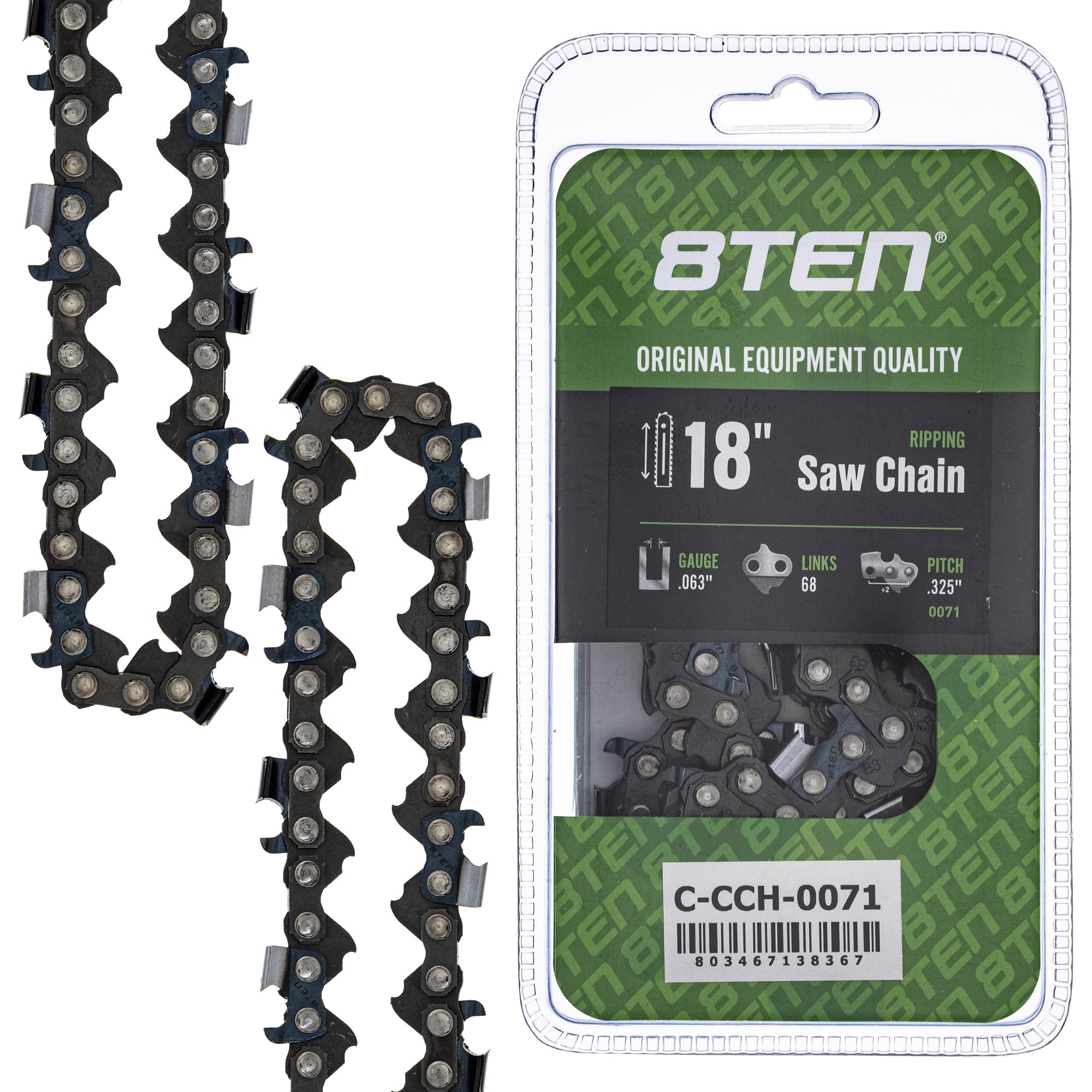 8TEN 810-CCC2293H Chain for zOTHER Stens Oregon MS 25 070 025