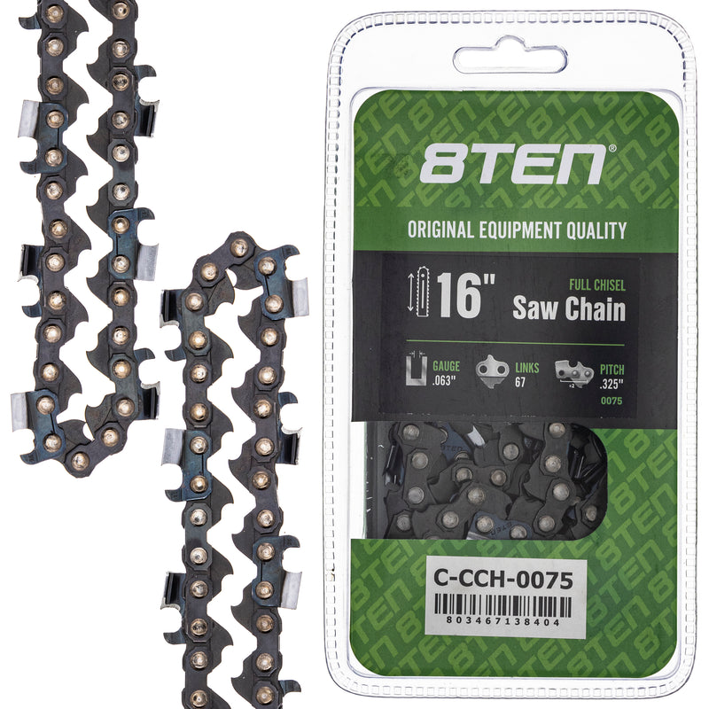 Chainsaw Chain 16 Inch .063 .325 67DL for zOTHER Oregon 8TEN 810-CCC2297H