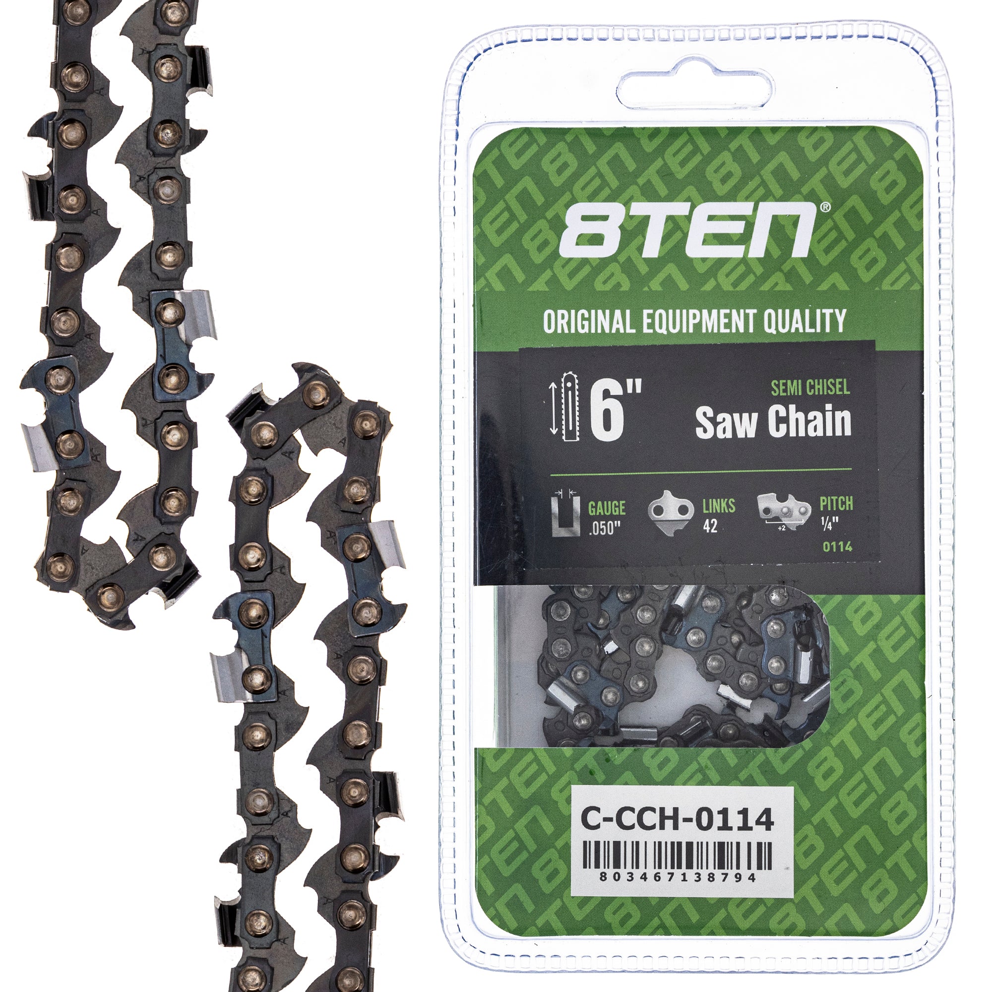 Chainsaw Chain 6 Inch .050 1/4 42DL for zOTHER Steiner WG321 WG320 WG307 UC120D 8TEN 810-CCC2336H