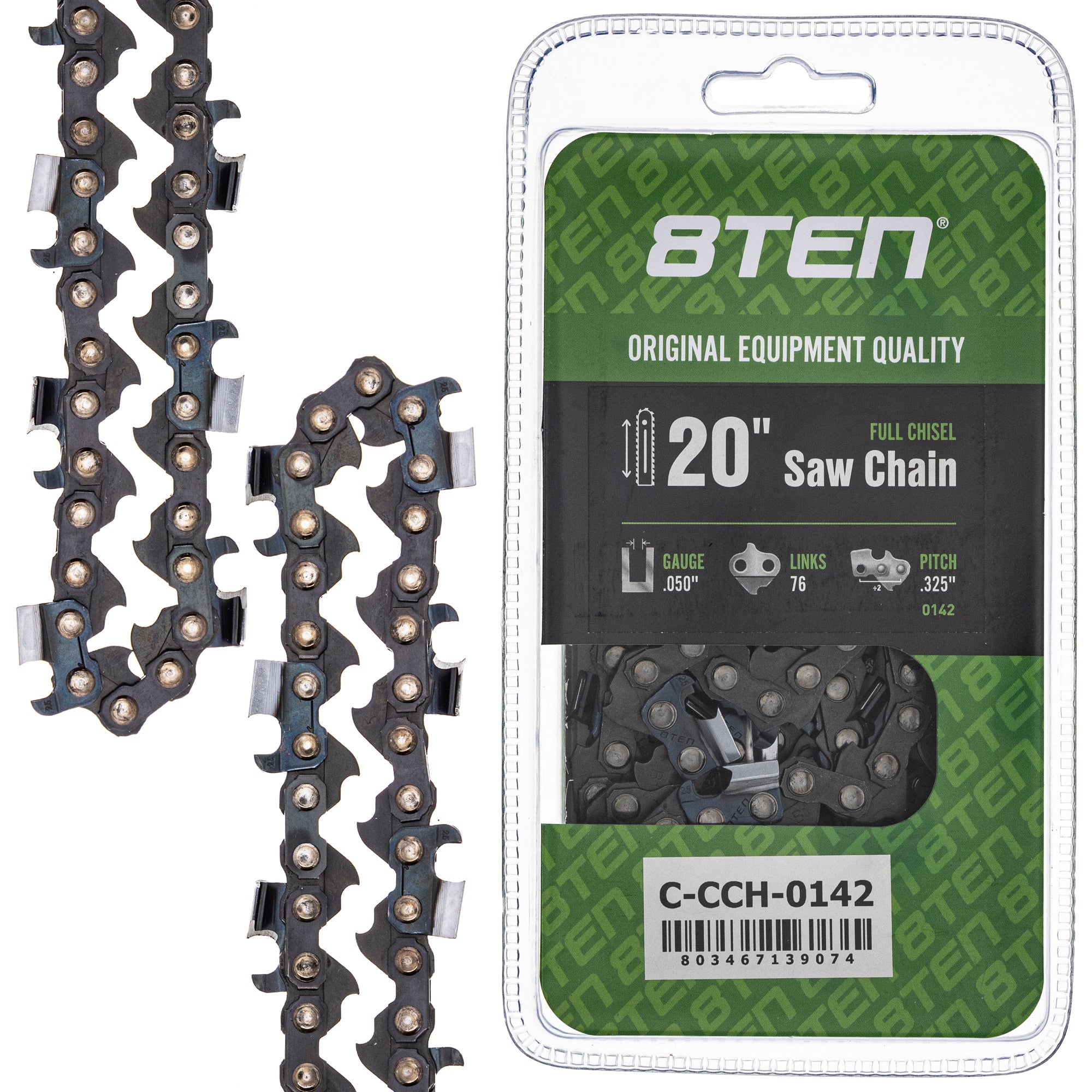 Chainsaw Chain 20 Inch .050 .325 76DL for zOTHER Max 8TEN 810-CCC2364H