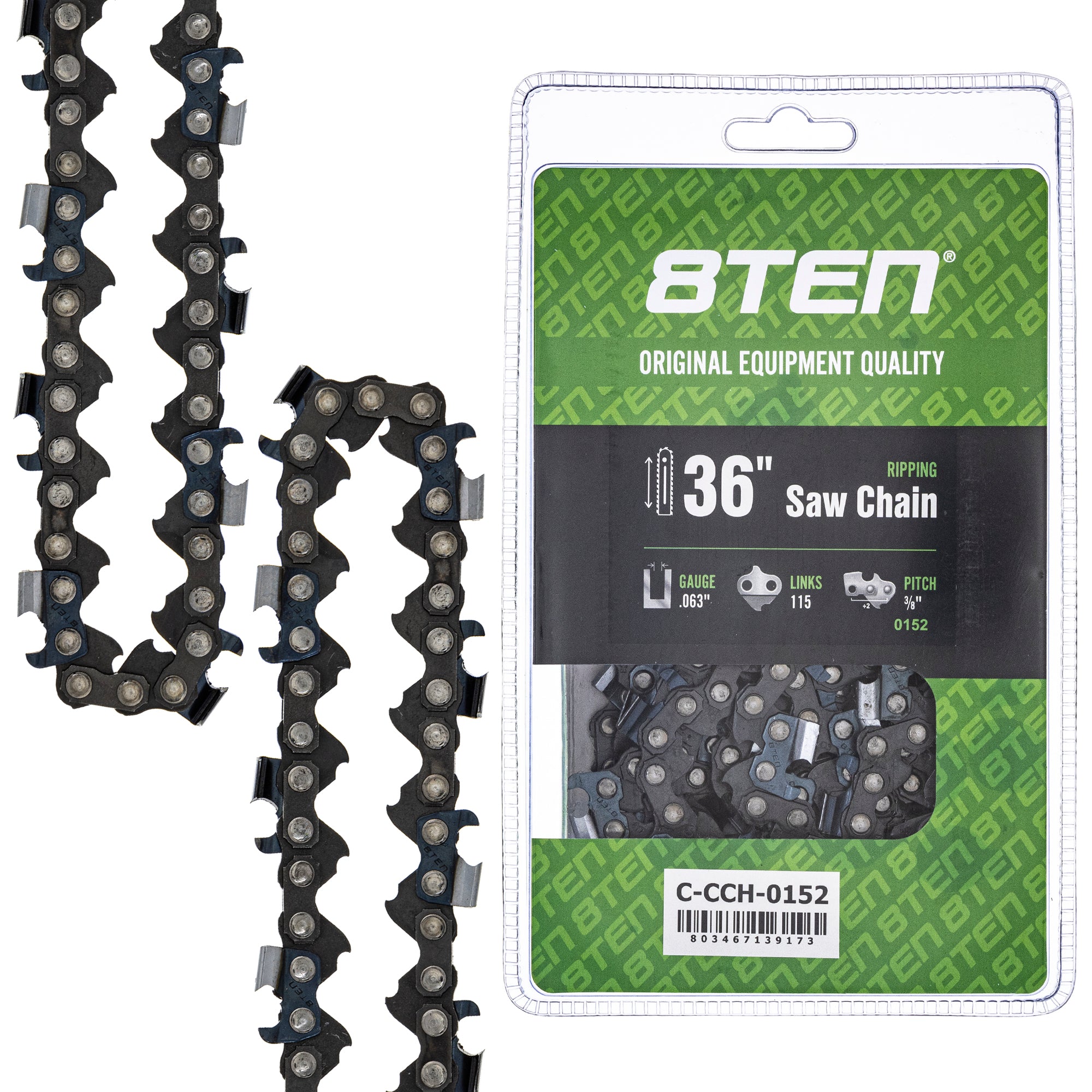 Chainsaw Chain 36 Inch .063 3/8 115DL for zOTHER Oregon PS DCS9010FL DCS9000 DCS7901 8TEN 810-CCC2374H