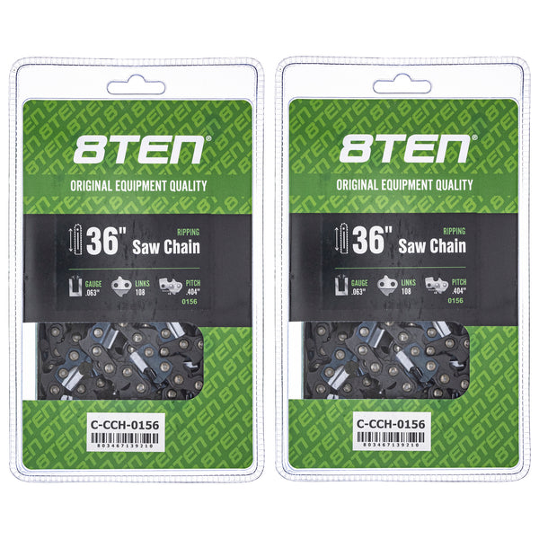 Chainsaw Chain 36 Inch .063 .404 108DL For Stihl | 8TEN