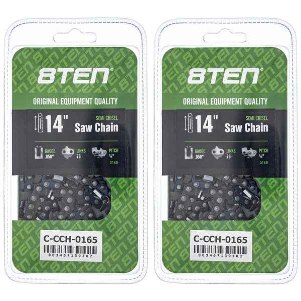 Chainsaw Chain 14 Inch .050 1/4 76DL For Stihl | 8TEN