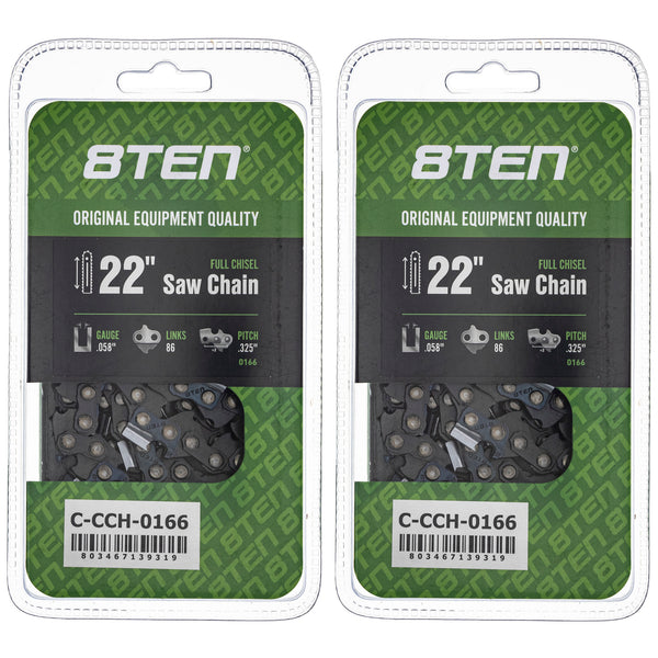 a-chan　0716 Chainsaw Chain 16 Inch .050 .325 66DL For Echo | 8TEN