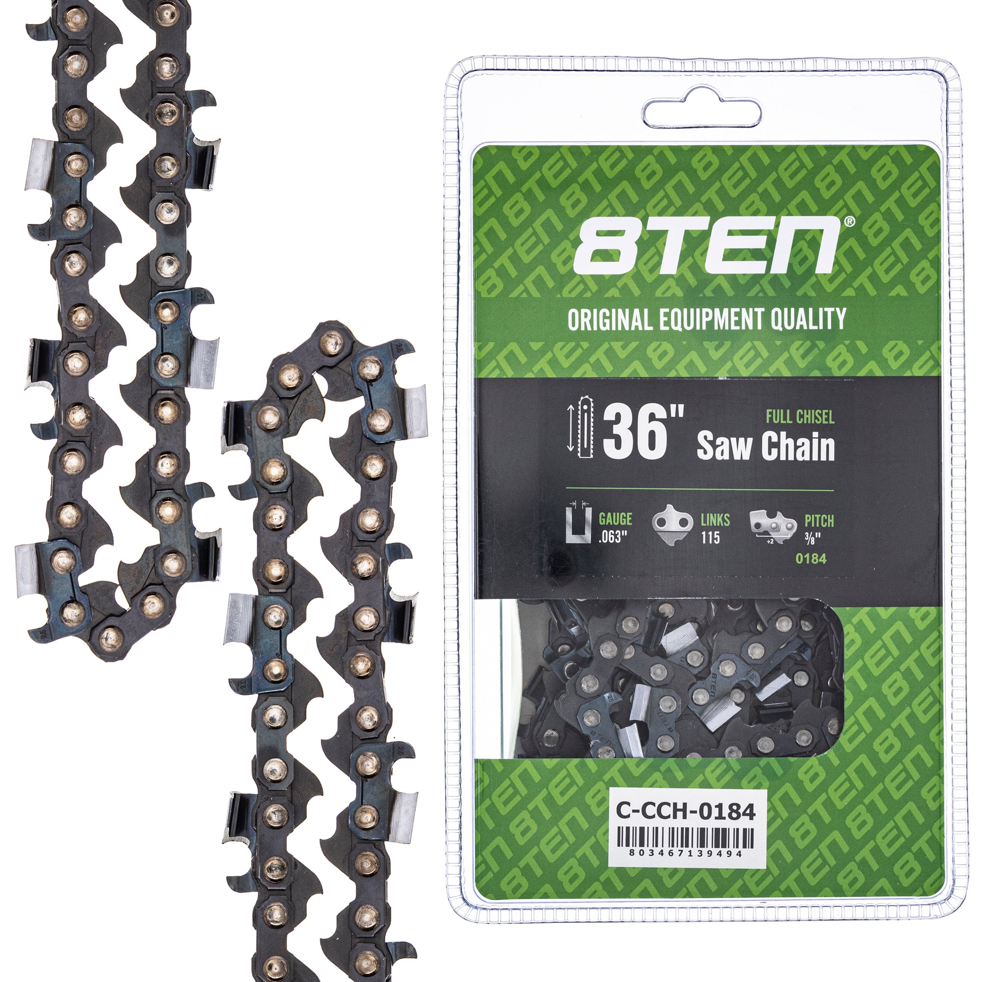 Chainsaw Chain 36 Inch .063 3/8 115DL for zOTHER Oregon PS DCS9010FL DCS9000 DCS7901 8TEN 810-CCC2306H