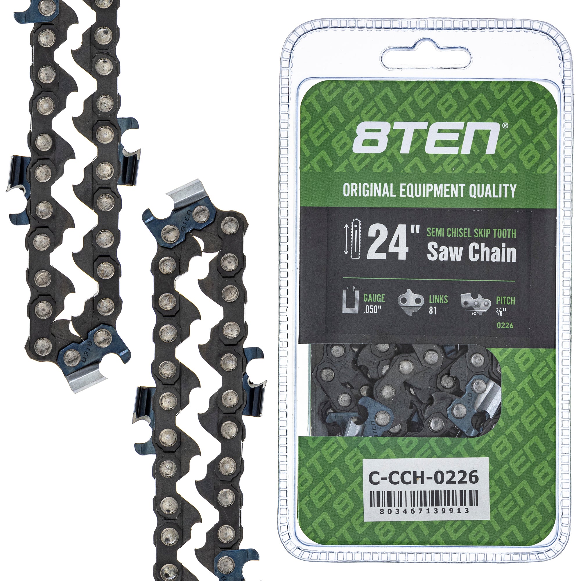 8TEN 810-CCC2448H Chain for zOTHER Oregon Echo Shindaiwa Bear Cat XL