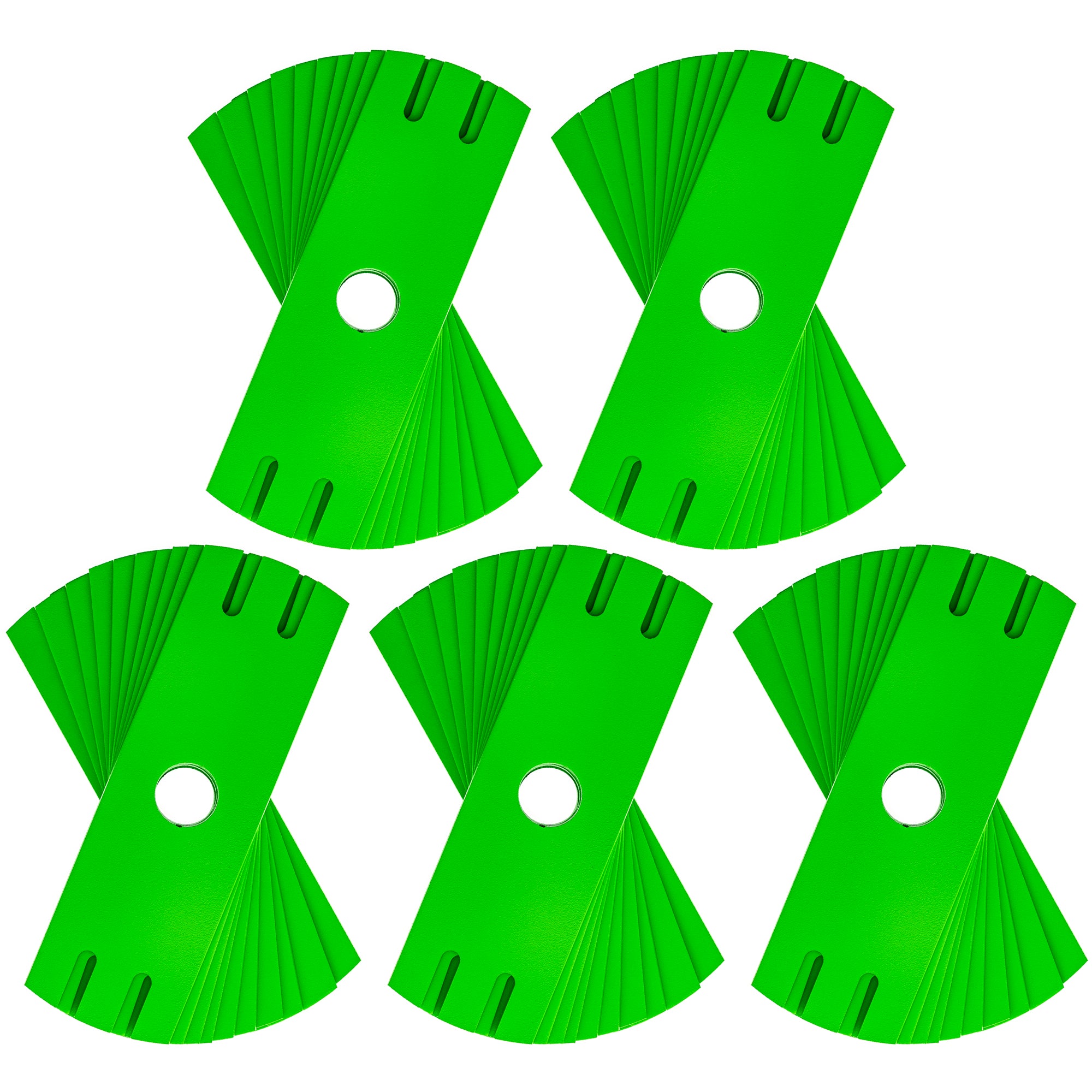 Edger Blade - 8" x 2.5" with 1" center hole 5-Pack for Trailblazer Titan TBE252 TB525ET 8TEN 810-CEB2223L