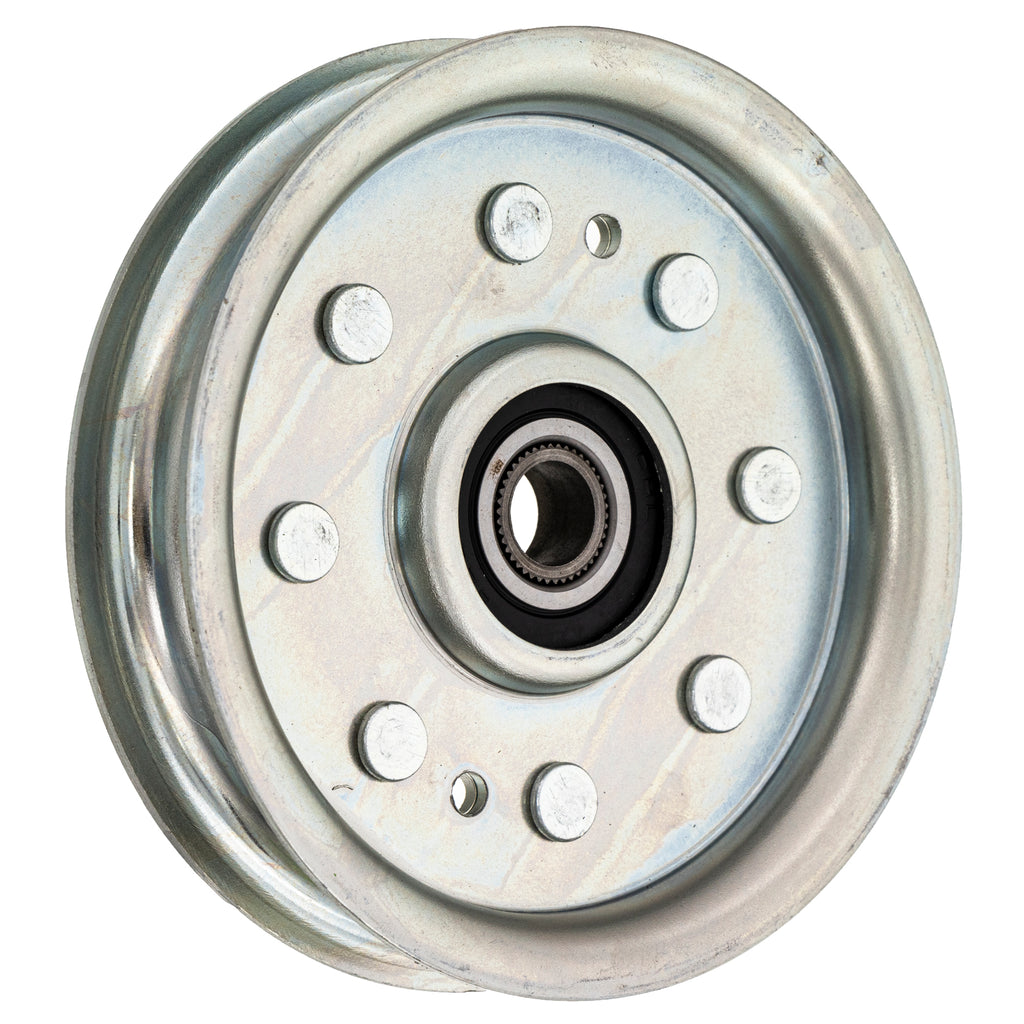 Flat Idler Pulley For John Deere Scotts S2348, AM107468, AM35862