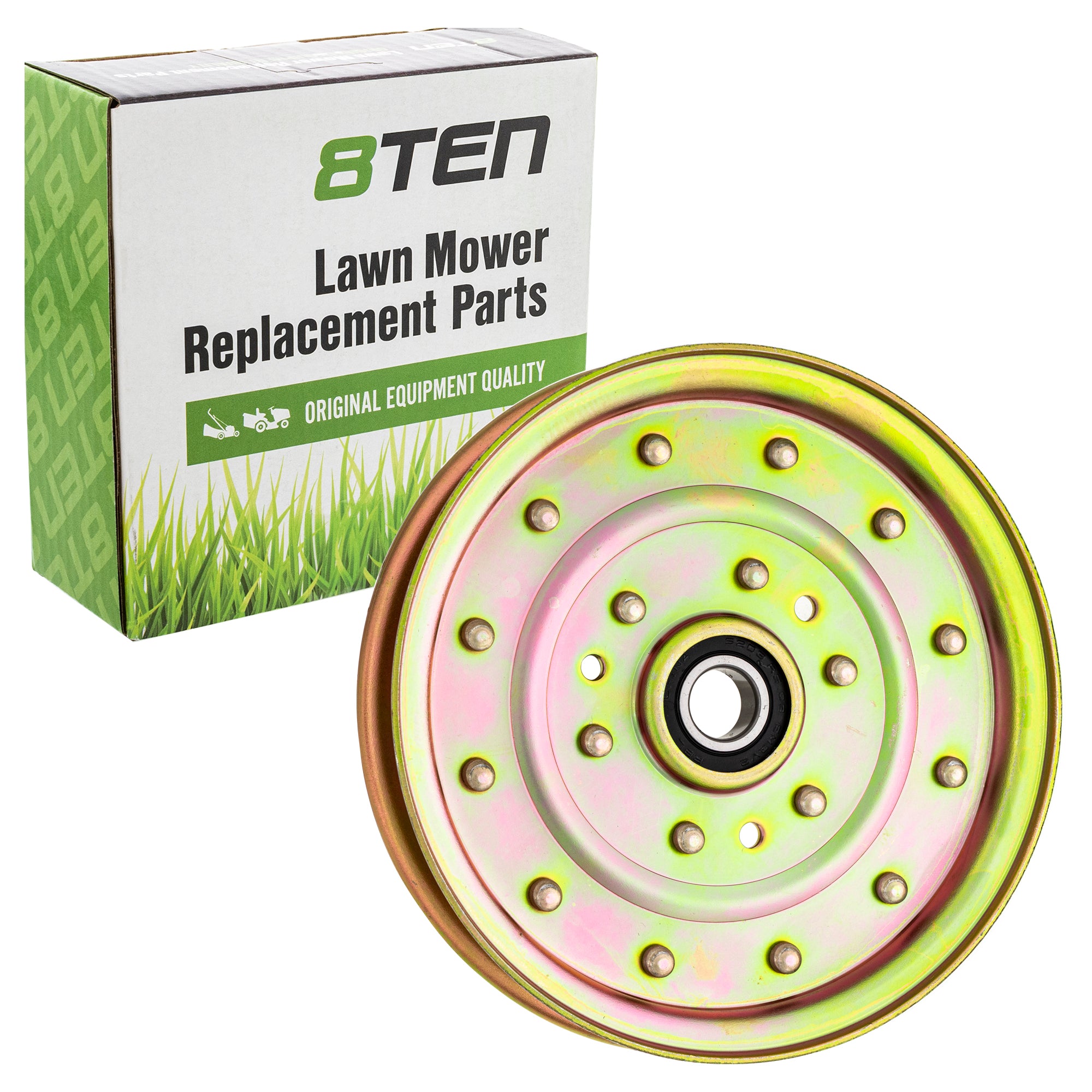Flat Idler Pulley Set For Toro Exmark 1-633109 | 8TEN