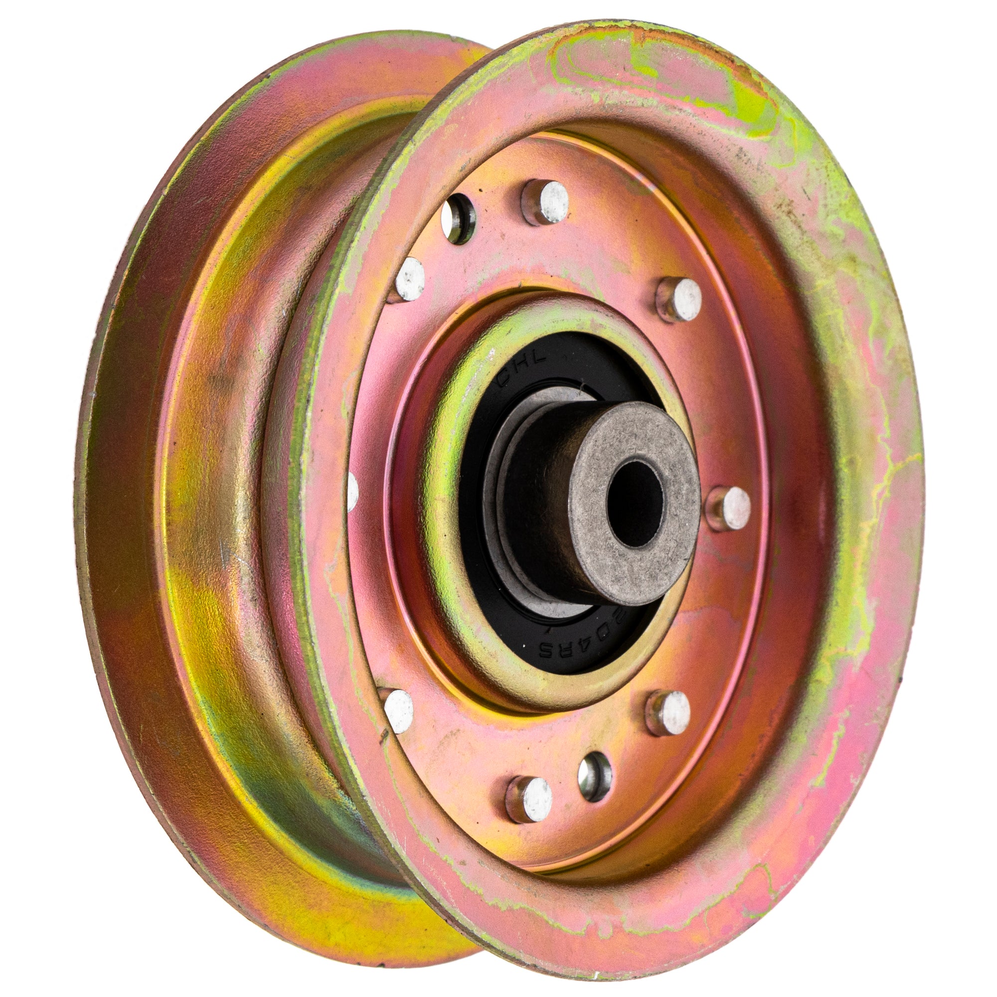 Flat Idler Pulley Set For AYP Poulan Pro Husqvarna 173901 532173901 156493 532156493 | 2-PACK