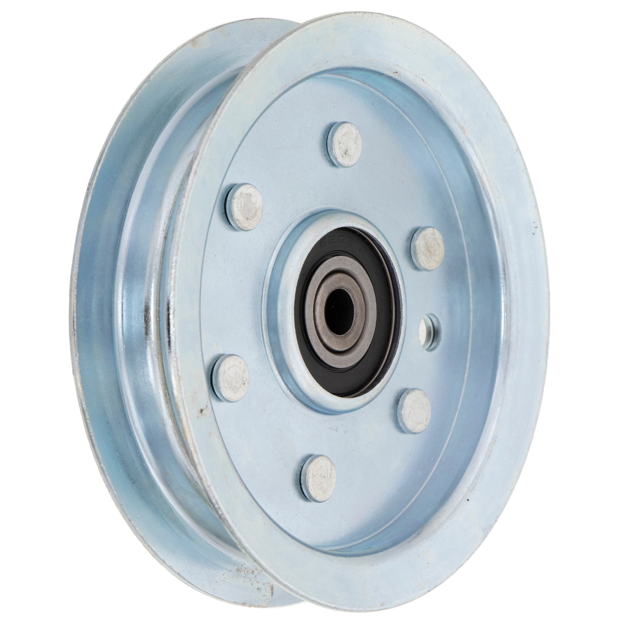 Flat Idler Pulley Set For Cub Cadet White Outdoor Huskee 756-1229 | 2-PACK