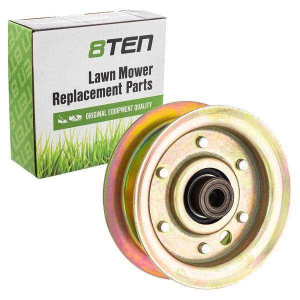 【T008】 Flat Idler Pulley For Poulan Pro Husqvarna 173437 | 8TEN