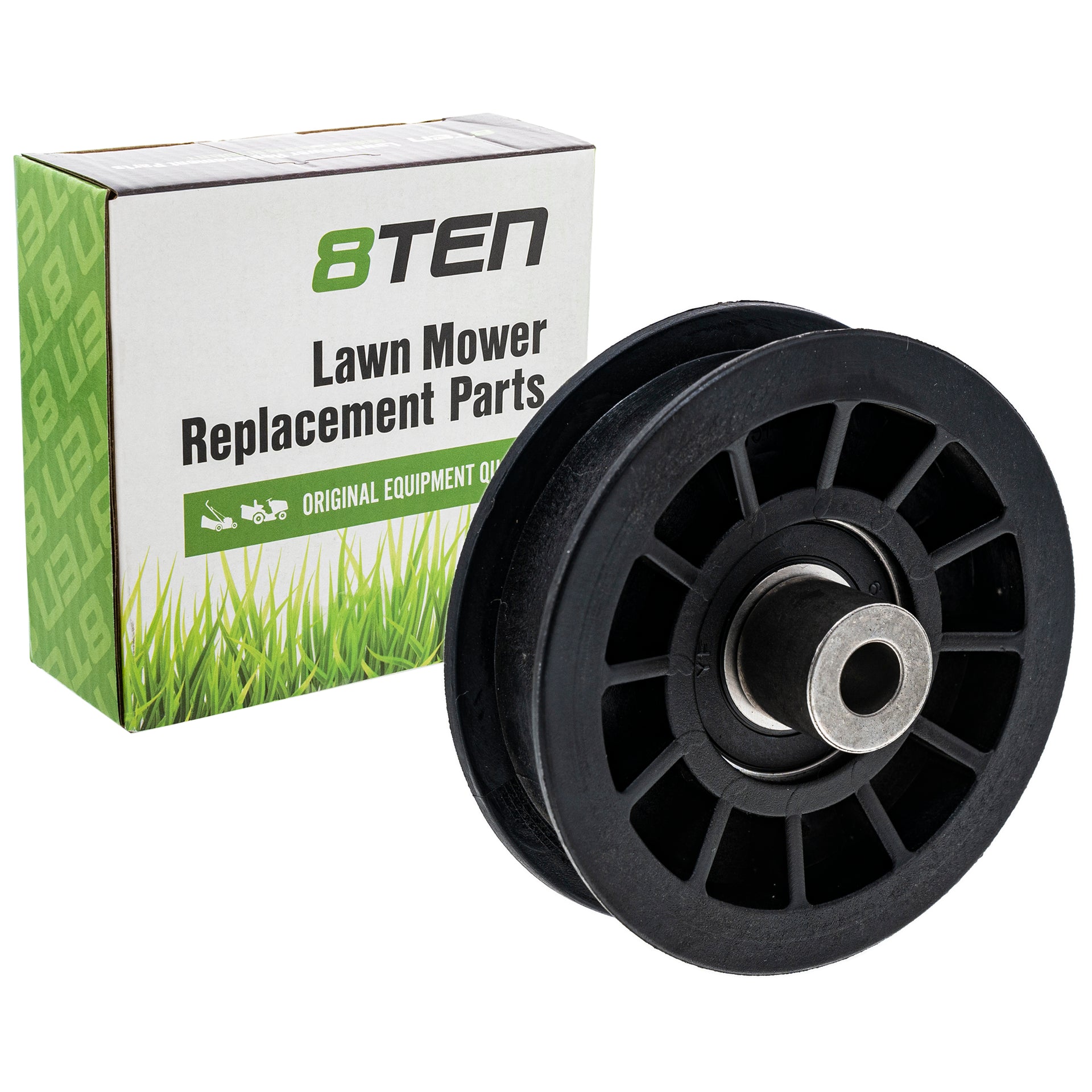 8TEN Flat Idler Pulley For John Deere, Husqvarna, AYP Mowers | Replaces AM103480, 131494, 532173438