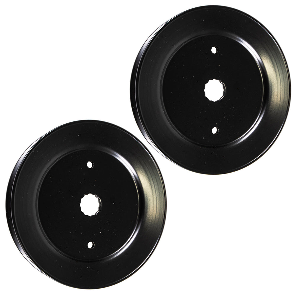8TEN 810-CPL2226Y Deck Spindle Pulley Set 2-Pack for zOTHER Stens