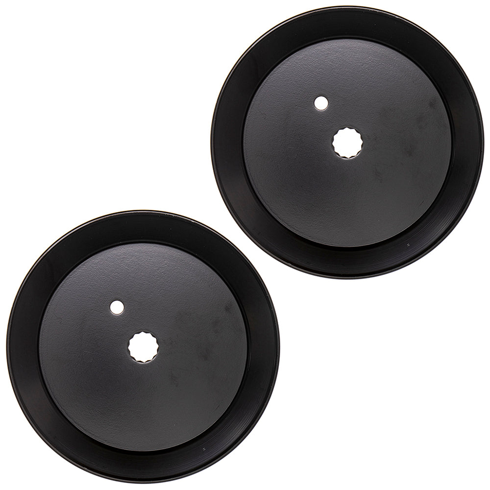 8TEN 810-CPL2230Y Spindle Pulley Set 2-Pack for MTD Cub Cadet