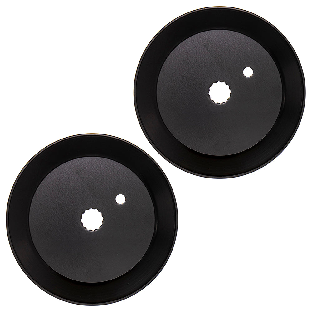 8TEN 810-CPL2244Y Spindle Pulley Set 2-Pack for MTD Cub Cadet