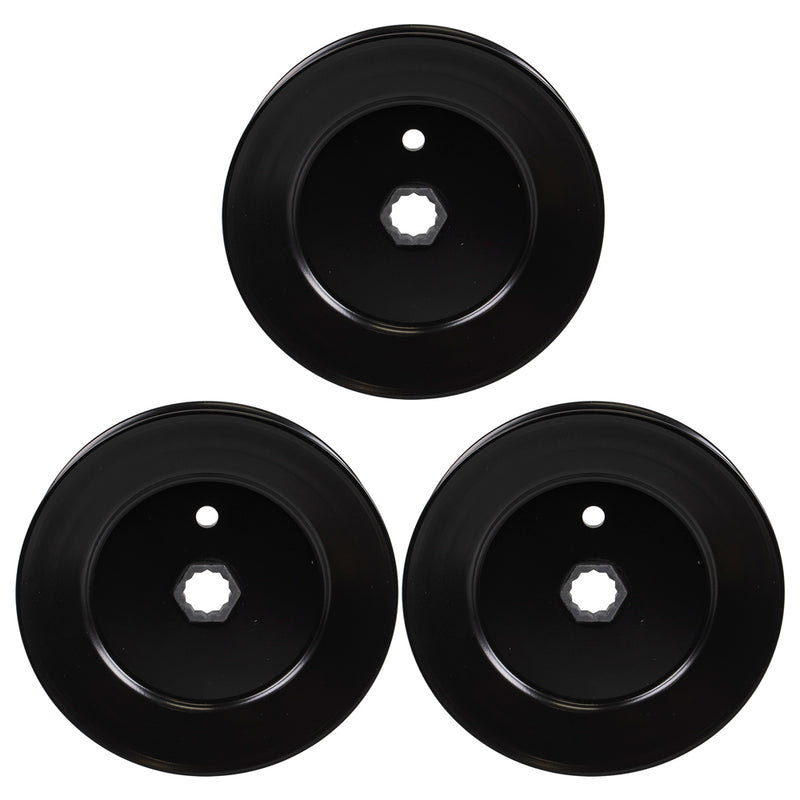 8TEN 810-CPL2248Y Spindle Pulley Set 3-Pack for Stens Oregon MTD Cub