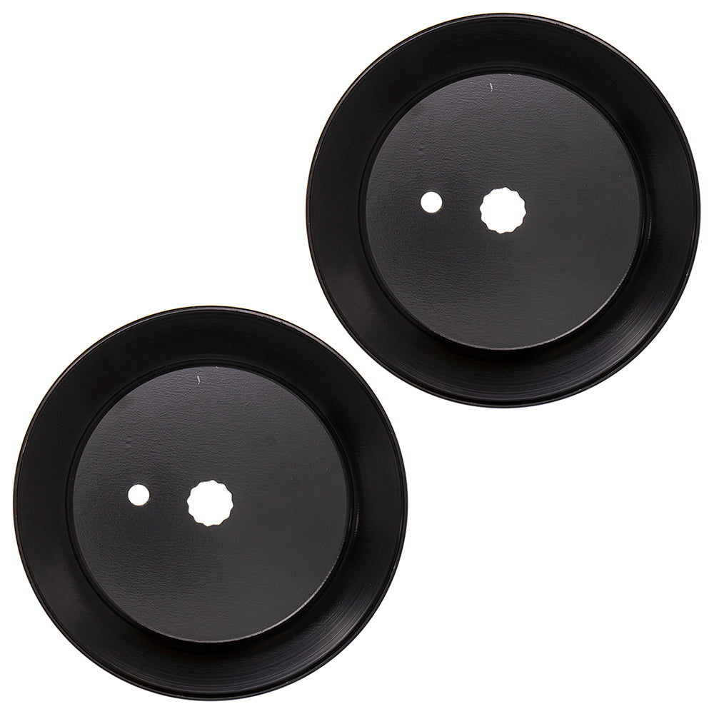 8TEN 810-CPL2249Y Spindle Pulley Set 2-Pack for MTD Cub Cadet