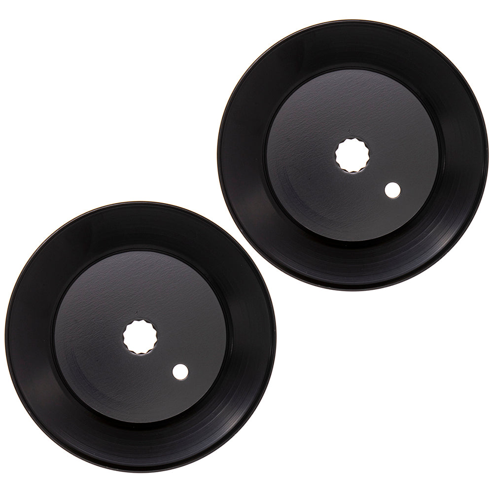 8TEN 810-CPL2241Y Spindle Pulley Set 2-Pack for MTD Cub Cadet