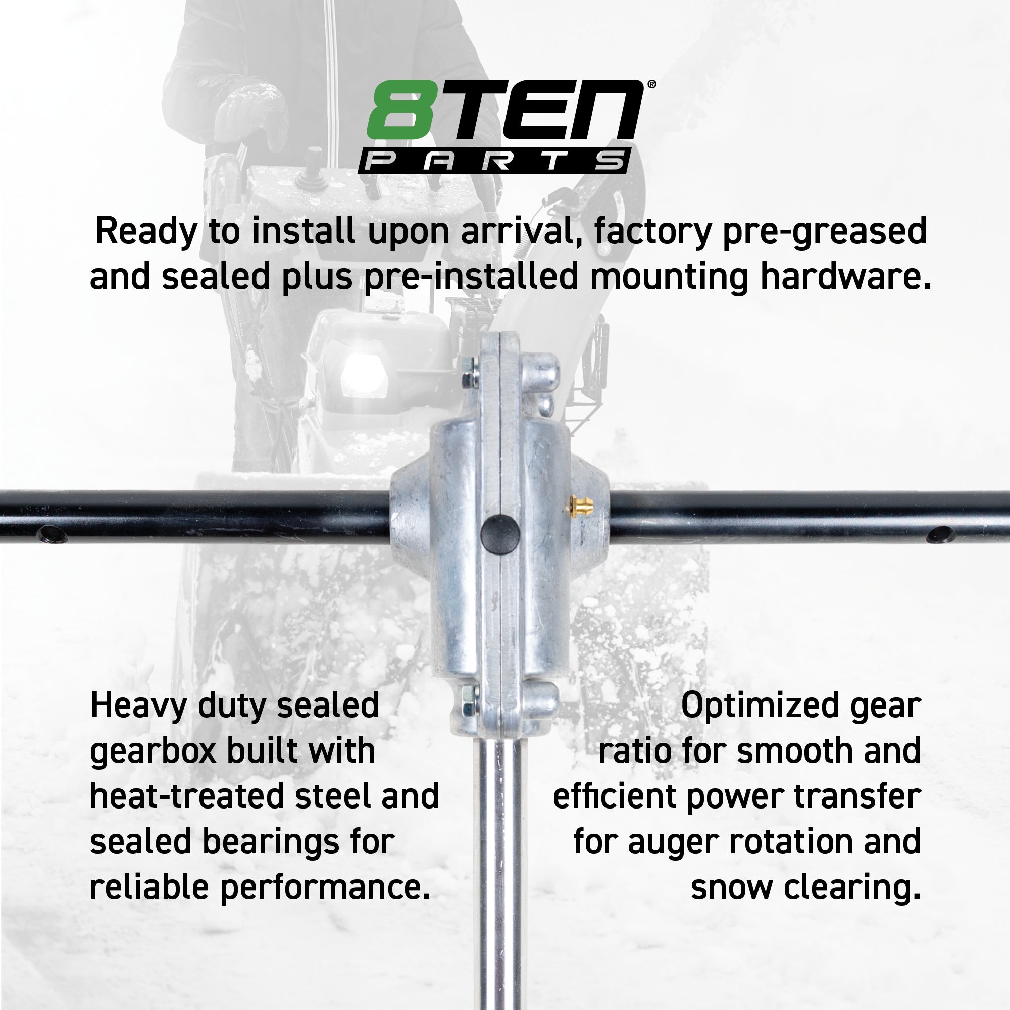 Snowblower Auger For MTD Yard-Machines White Outdoor 918-0414B 618-0414A 618-0414 618-0120A 618-0120