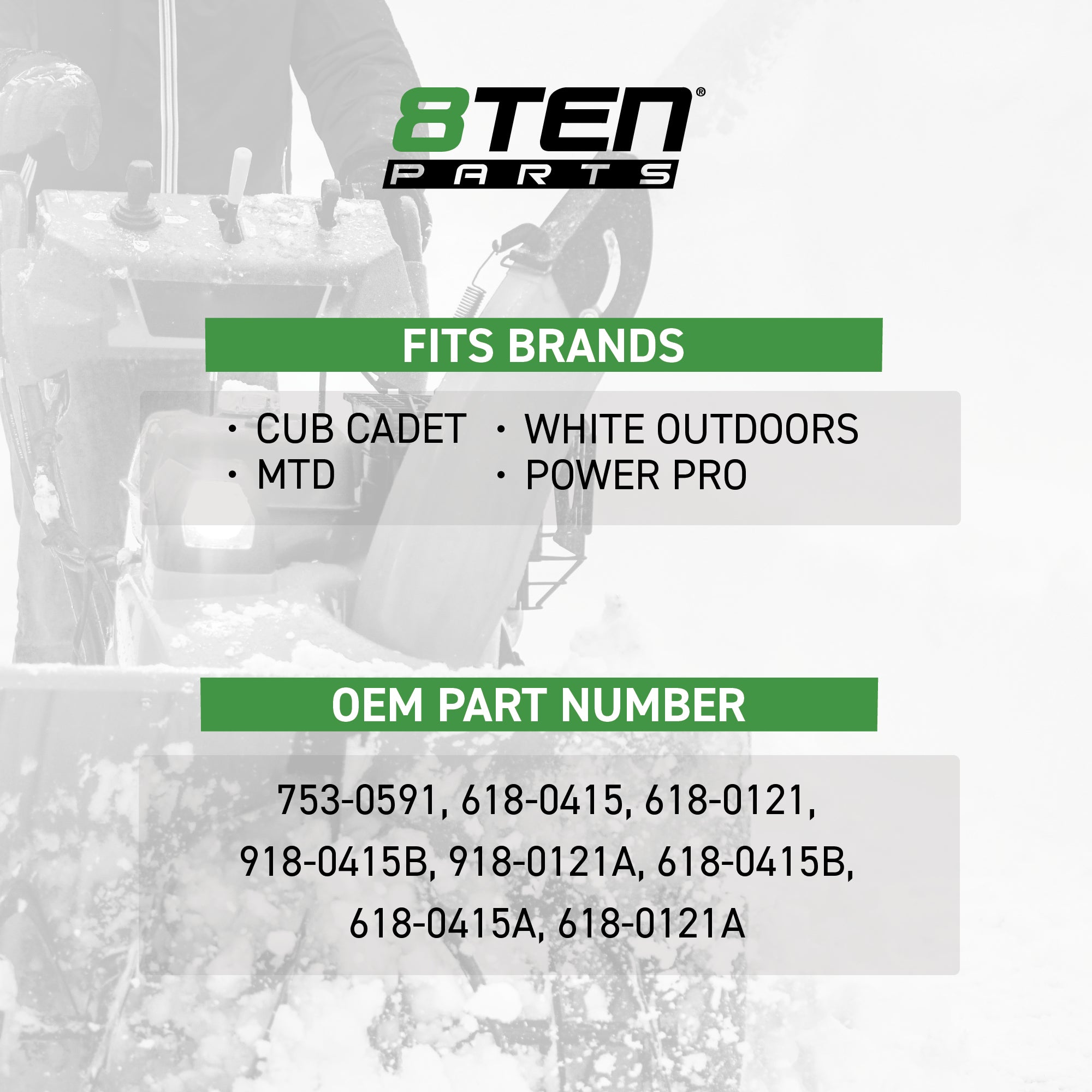 8TEN 810-CSB2227G Auger