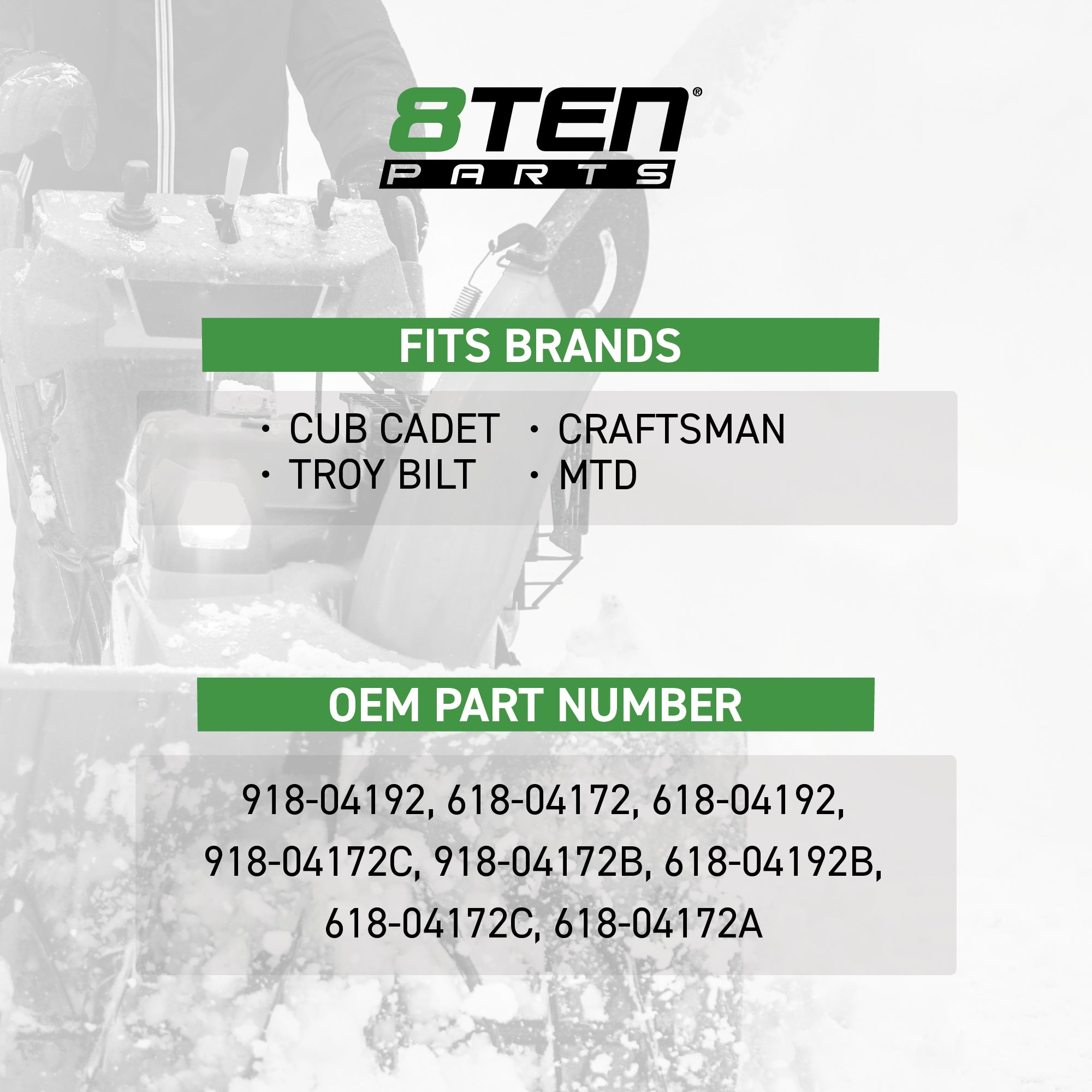 8TEN 810-CSB2223G Auger