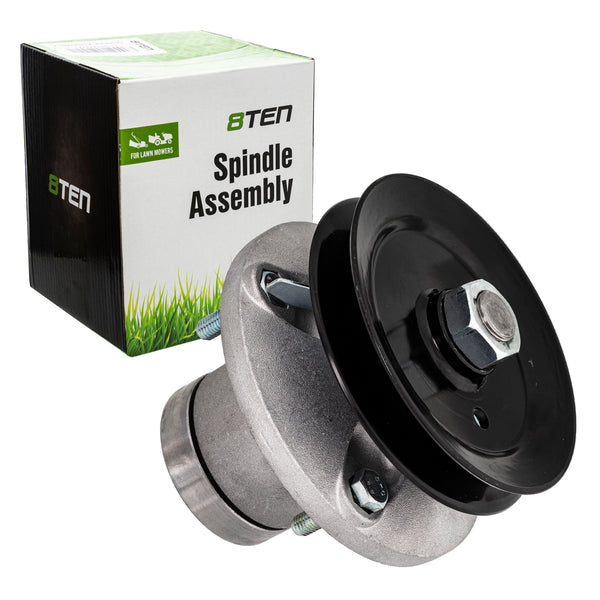 John Deere 38 Deck Spindle Assembly – AM108925 W/ Pulley & Grease Zerk, Autodayplus
