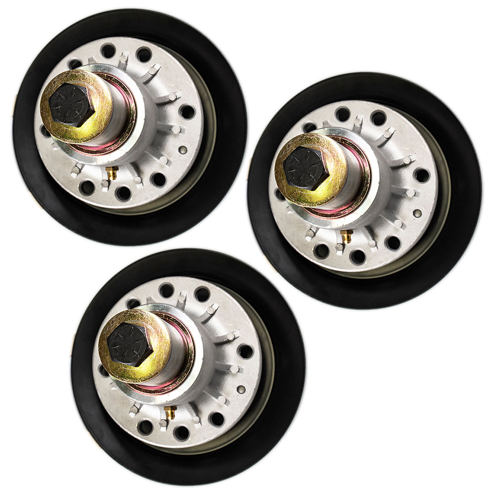 8TEN 810-CSP2298N Deck Spindle with Pulley 3-Pack for zOTHER Toro