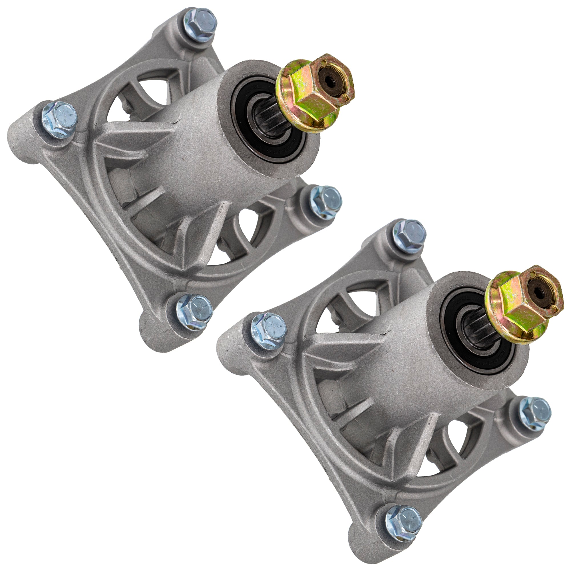 Deck Spindle Set 2-Pack for Stens Hustler Raptor 604214 285-302 8TEN 810-CSP2216N