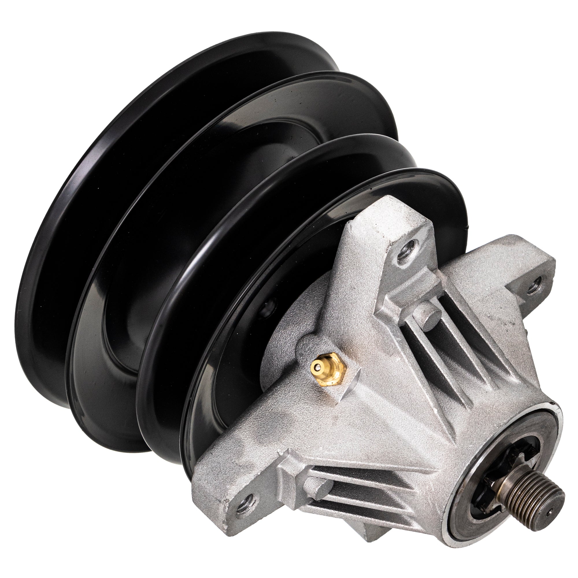 8TEN スピンドル Assembly with Pulley for AYP 54 inch Mower Deck PB24H54YT PB22H54YT PB22H54BF SPGT225 187292 8TEN Blade Spindle Pulley Kit for Husqvarna YTH2348 532187281 48