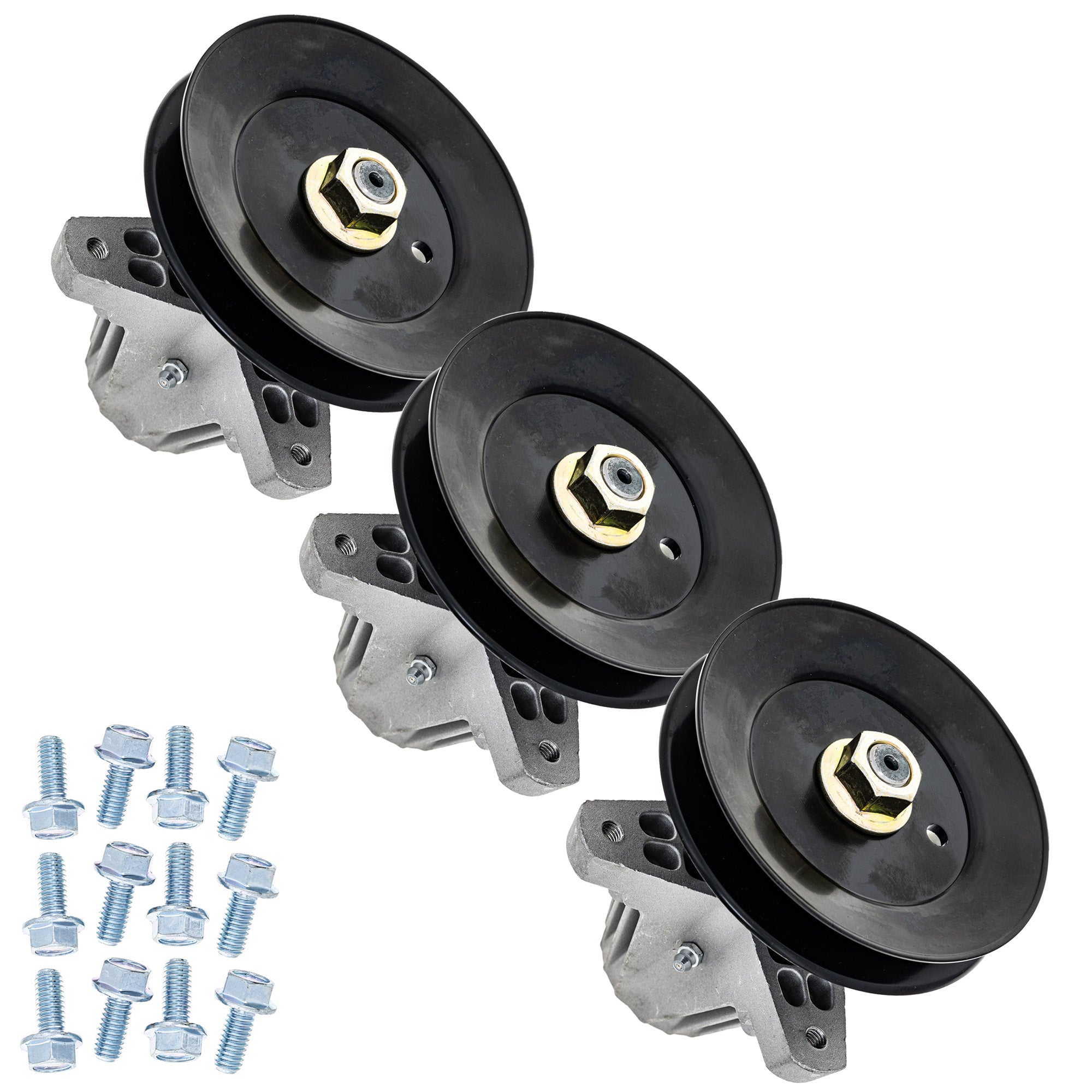 Deck Spindle Set 3-Pack for zOTHER XT1-LT50 Super Cadet 13AQA1BQA66 8TEN 810-CSP2497N